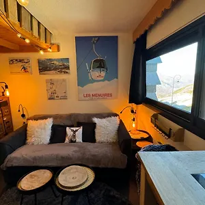  Appartement Les Menuires Centre! Chaleureux Sur Les Pistes!